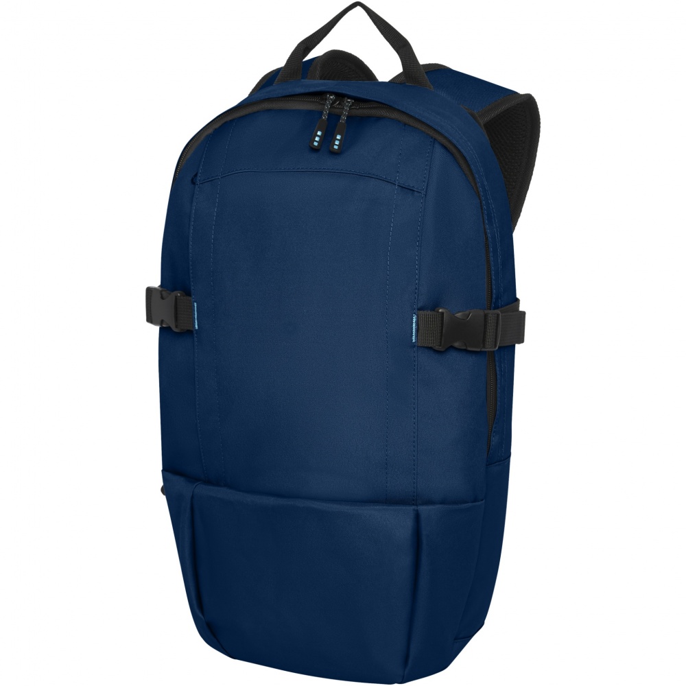 Logotrade promotional item image of: Baikal 15" GRS RPET laptop backpack 8L