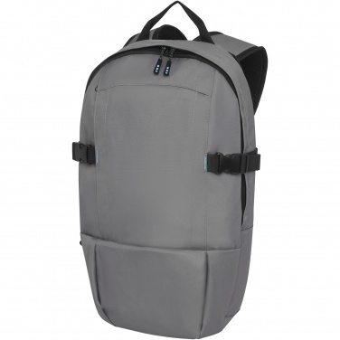 Logo trade promotional gifts image of: Baikal 15" GRS RPET laptop backpack 8L