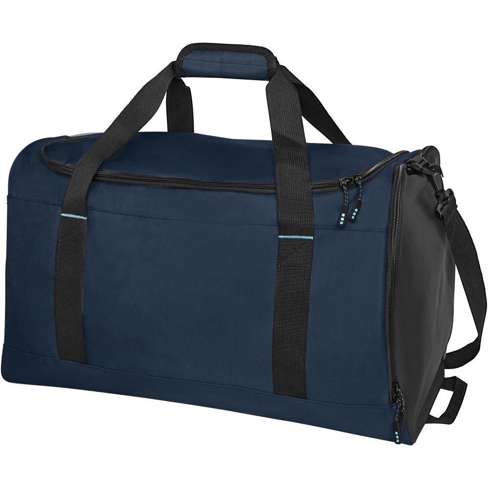 Logo trade promotional products image of: Baikal GRS RPET duffel bag 40L