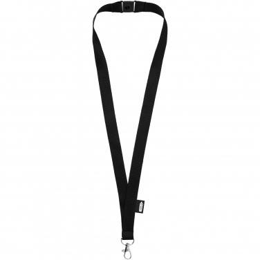 Logotrade promotional merchandise picture of: Tom recycled PET lanyard with breakaway closure