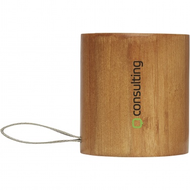 Logo trade corporate gift photo of: Lako bamboo Bluetooth® speaker 