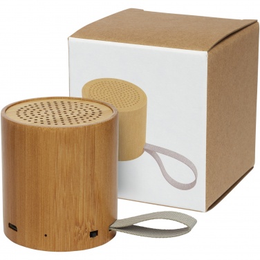 Logotrade promotional gift picture of: Lako bamboo Bluetooth® speaker 