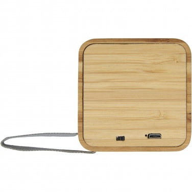 Logo trade promotional products picture of: Arcana bamboo Bluetooth® speaker