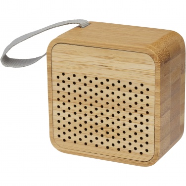 Logo trade advertising products picture of: Arcana bamboo Bluetooth® speaker