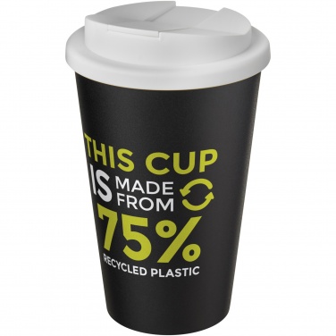 Logotrade business gifts photo of: Americano® Eco 350 ml recycled tumbler with spill-proof lid