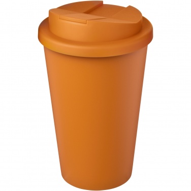 Logo trade promotional gifts picture of: Americano® Eco 350 ml recycled tumbler with spill-proof lid