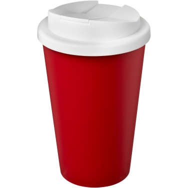 Logo trade promotional merchandise photo of: Americano® Eco 350 ml recycled tumbler with spill-proof lid