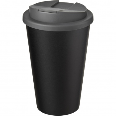 Logotrade promotional giveaway image of: Americano® Eco 350 ml recycled tumbler with spill-proof lid