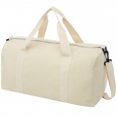 Pheebs 450 g/m² recycled cotton and polyester duffel bag 24L