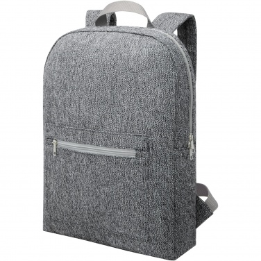 Logo trade corporate gifts picture of: Pheebs 450 g/m² recycled cotton and polyester backpack 10L