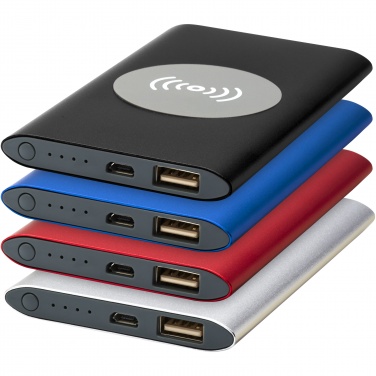 Logo trade corporate gifts image of: Juice 4000mAh wireless power bank 