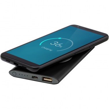 Logo trade corporate gifts image of: Juice 4000mAh wireless power bank 