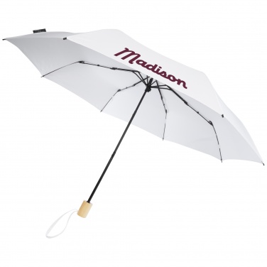 Logotrade advertising products photo of: Birgit 21'' foldable windproof recycled PET umbrella