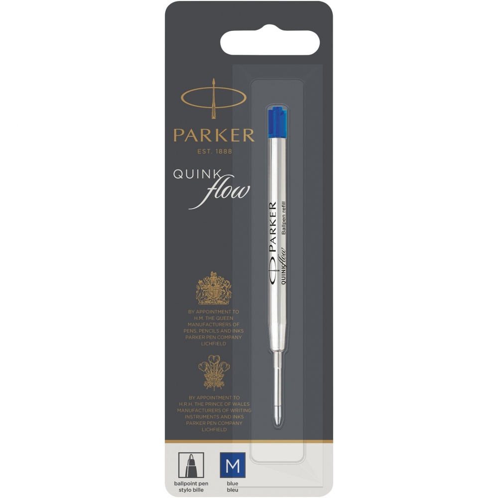 Logo trade corporate gifts picture of: Parker Quinkflow ballpoint pen refill