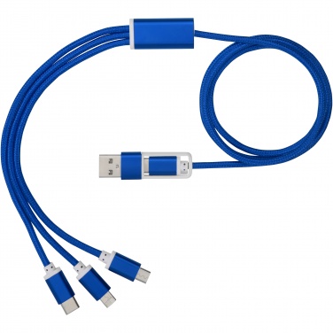 Logo trade promotional gifts picture of: Versatile 5-in-1 charging cable