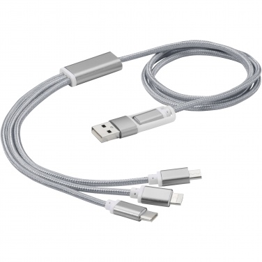 Logo trade promotional products image of: Versatile 5-in-1 charging cable