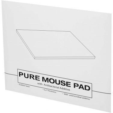 Logotrade promotional products photo of: Pure mouse pad with antibacterial additive