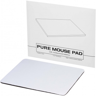 Logo trade promotional merchandise picture of: Pure mouse pad with antibacterial additive