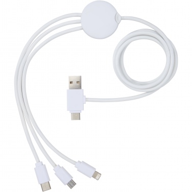 Logotrade promotional products photo of: Pure 5-in-1 charging cable with antibacterial additive