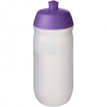 Logotrade promotional giveaways photo of: HydroFlex™ Clear 500 ml squeezy sport bottle