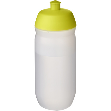 Logo trade promotional giveaways picture of: HydroFlex™ Clear 500 ml squeezy sport bottle