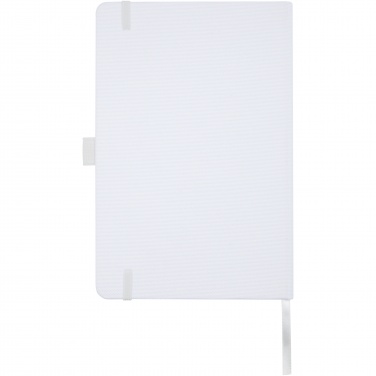 Logo trade promotional item photo of: Honua A5 recycled paper notebook with recycled PET cover