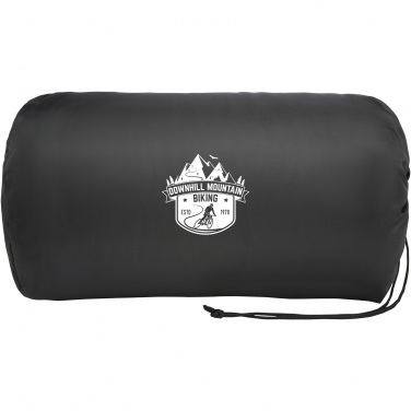 Logotrade promotional merchandise image of: Marigold GRS certified RPET polar fleece and sherpa blanket