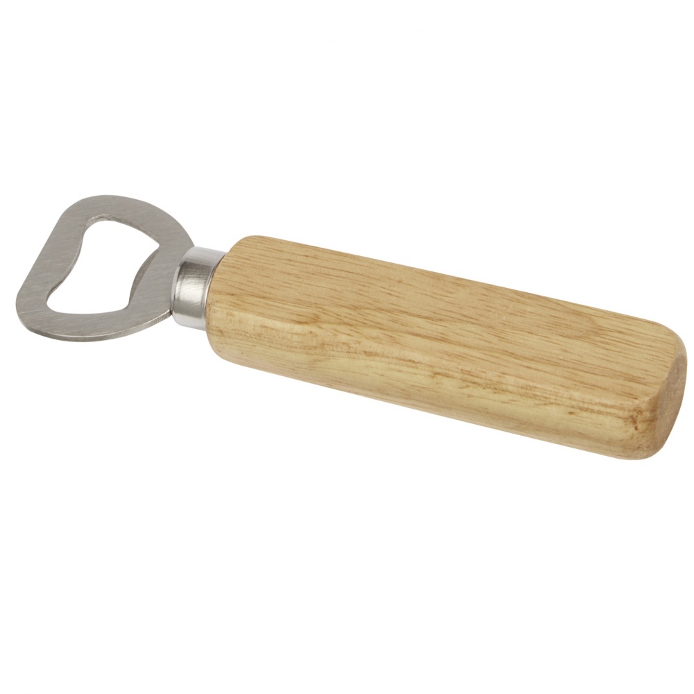 Logo trade promotional giveaways image of: Brama wooden bottle opener