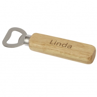 Logotrade promotional products photo of: Brama wooden bottle opener