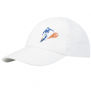 Logotrade promotional product picture of: Mica 6 panel GRS recycled cool fit cap