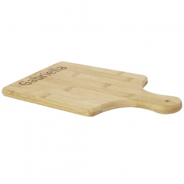 Logo trade promotional gifts image of: Quimet bamboo cutting board