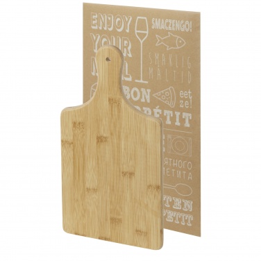 Logo trade corporate gift photo of: Quimet bamboo cutting board