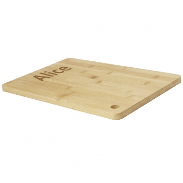 Logo trade promotional giveaway photo of: Harp bamboo cutting board