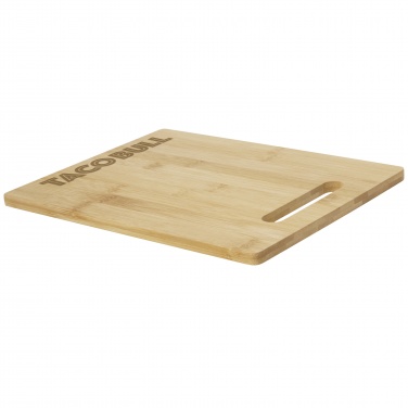 Logo trade promotional merchandise image of: Basso bamboo cutting board