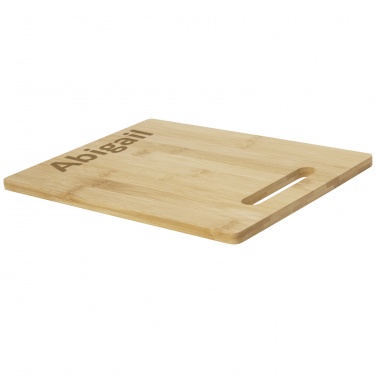 Logo trade promotional item photo of: Basso bamboo cutting board