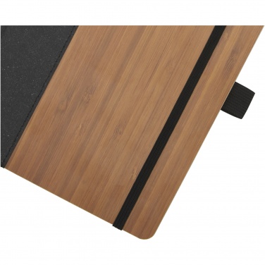 Logo trade promotional merchandise image of: Note A5 bamboo notebook