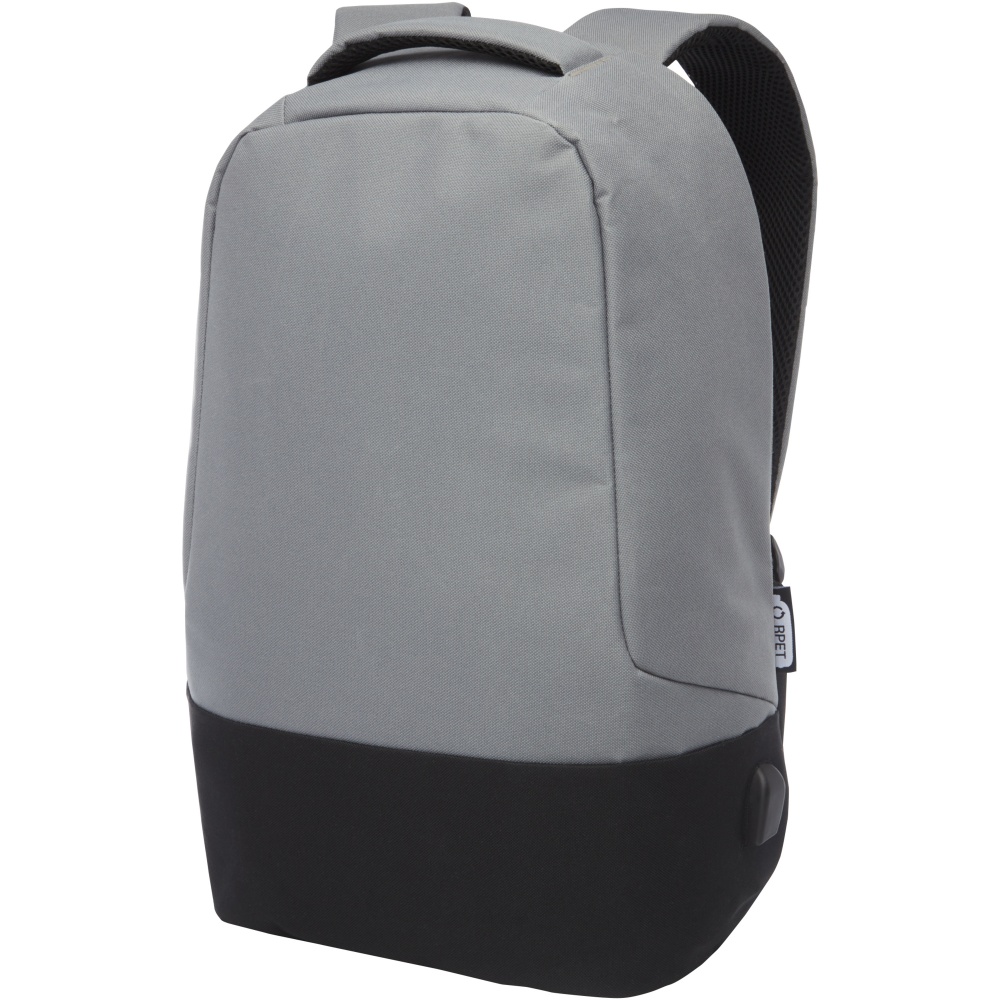 Logotrade promotional merchandise picture of: Cover GRS RPET anti-theft backpack 18L