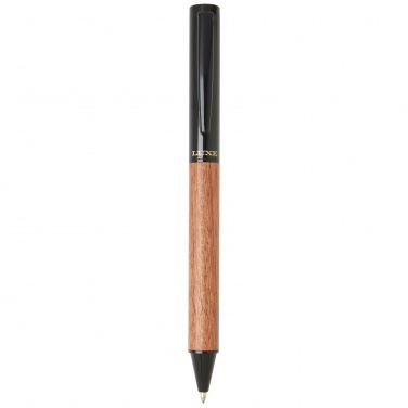 Logo trade promotional merchandise picture of: Timbre wood ballpoint pen