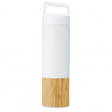 Logotrade promotional product image of: Torne 540 ml  stainless steel bottle with bamboo outer wall