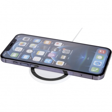 Logo trade promotional gifts picture of: Peak 10W magnetic wireless charging pad