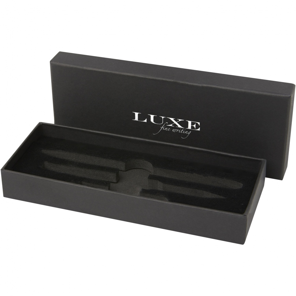 Logotrade promotional merchandise photo of: Tactical Dark duo pen gift box