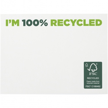 Logotrade promotional giveaway picture of: Sticky-Mate® recycled sticky notes 100x75 mm