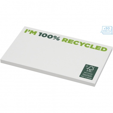 Logotrade promotional giveaway image of: Sticky-Mate® recycled sticky notes 127 x 75 mm