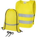 RFX™ Ingeborg safety and visibility set for childeren 7-12 years, Neon yellow