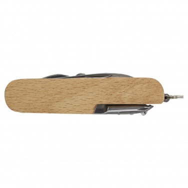 Logo trade promotional gifts picture of: Richard 7-function wooden pocket knife