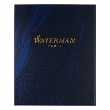 Logo trade promotional gifts picture of: Waterman duo pen gift box