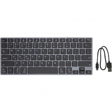 Logotrade promotional gift picture of: Hybrid performance Bluetooth keyboard - QWERTY