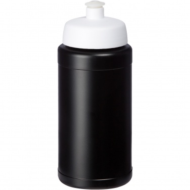 Logo trade promotional item photo of: Baseline 500 ml recycled sport bottle