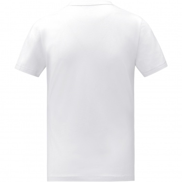 Logo trade corporate gifts image of: Somoto short sleeve men's V-neck t-shirt 