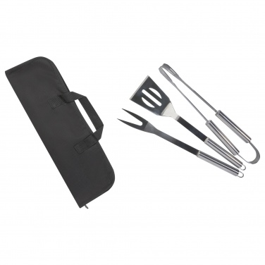 Logo trade promotional items image of: Barcabo BBQ 3-piece set